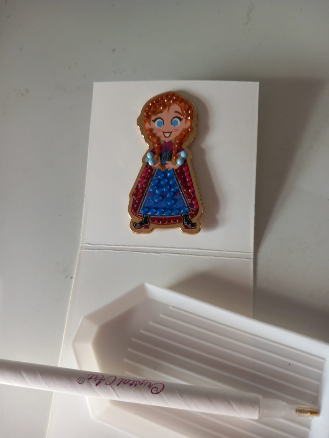 Customer photo review of Disney Crystal Art Pin Badge - Blind Bag