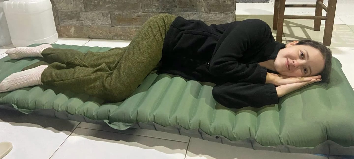 Customer photo review of Ultraleichte Isomatte Pro Edition – Ideal für jedes Abenteuer unterwegs