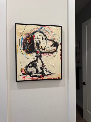 Customer review photo for Abstract Graffiti Art #GA051