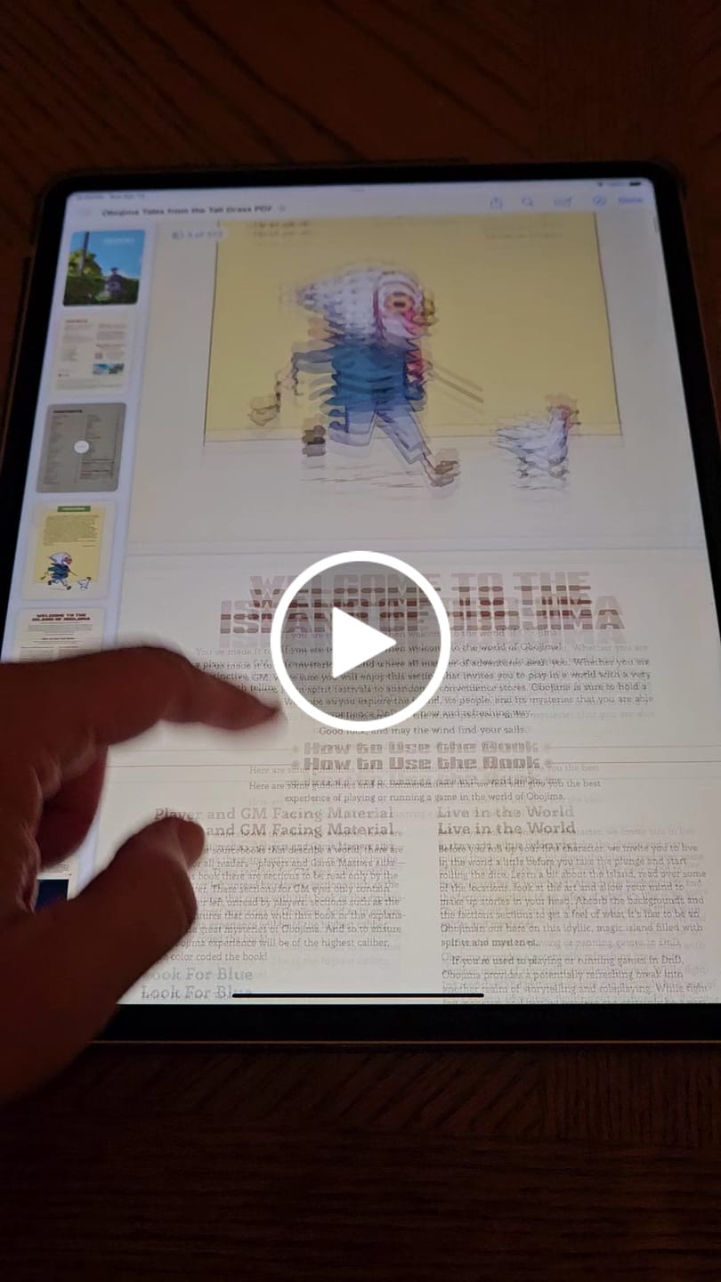 Customer video review of Obojima PDF (Instant Download)