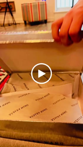 Customer video review of ASTRELLA-WHITE PLATFORM HEELED SANDAL