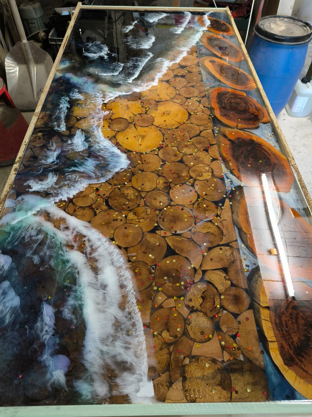 Customer photo review of 20 kg Set Epoxidharz inkl. Härter E45