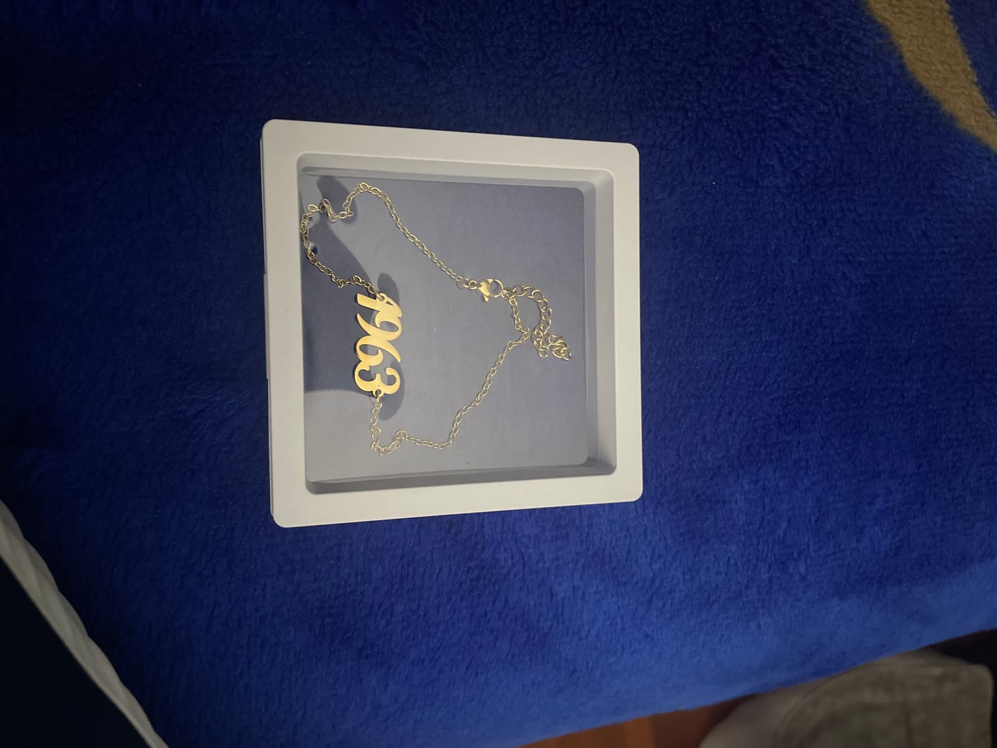 Customer photo review of Year Anklet