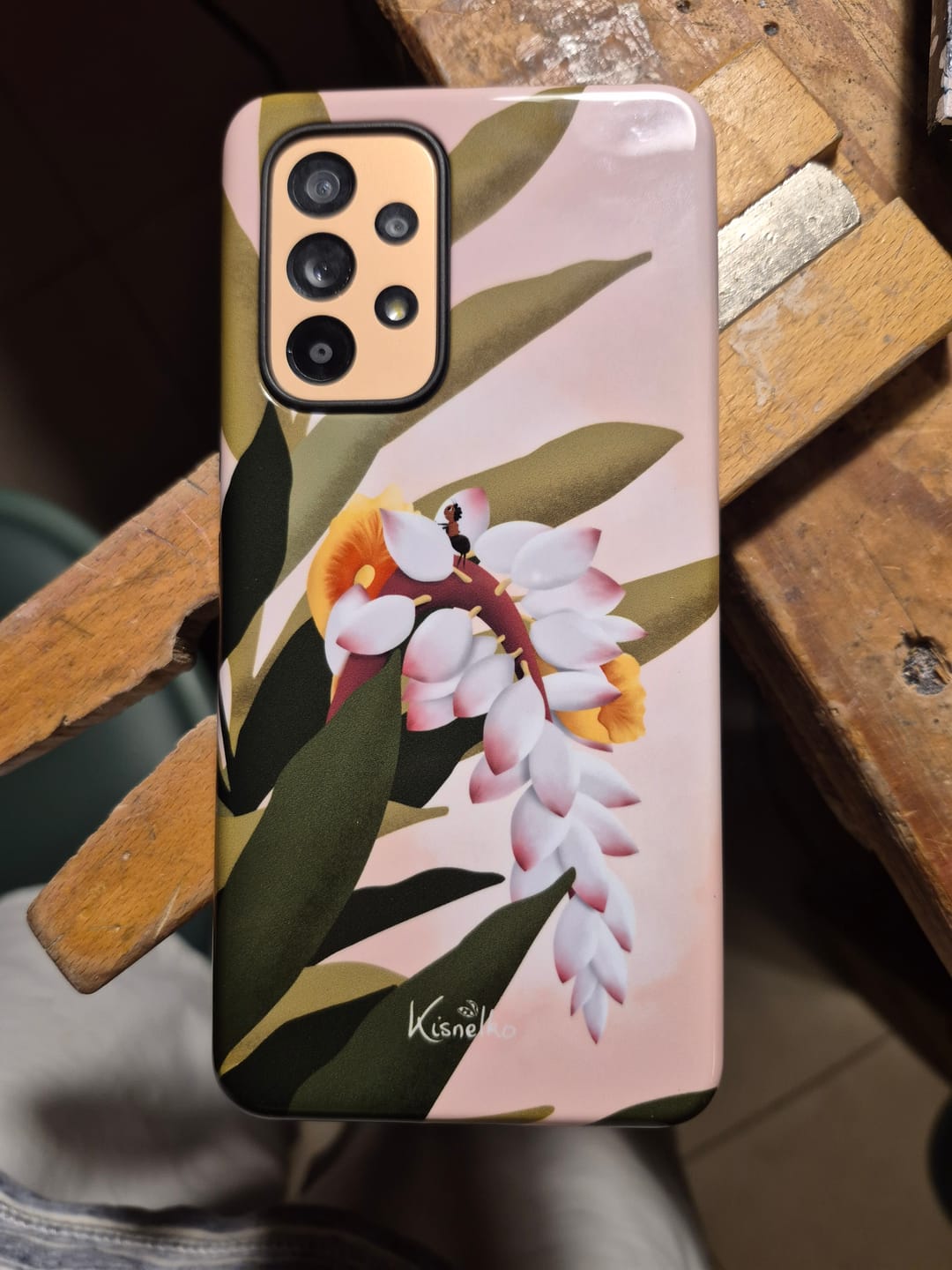 Customer photo review of Coque Fleur d'Atoumo