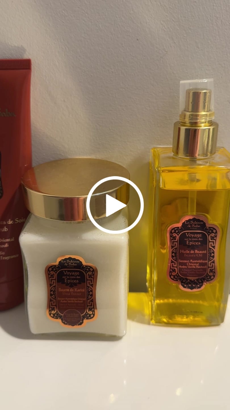 Customer video review of Shea Butter - Ayurvedic Treatment - Amber Vanilla Patchouli Journey To The Spices Route