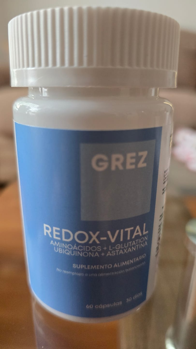 Customer photo review of REDOX-VITAL - Aminoácidos, L-glutation, vitaminas y minerales