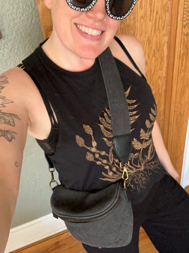 Customer photo review of Le sac bandoulière Estival - en Toile Coton