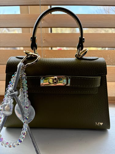 Customer photo review of Coral Bag Charm