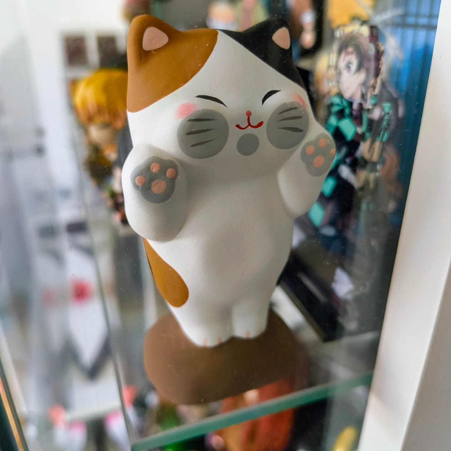 Customer photo review of Kawaii Figurine Katze Neko