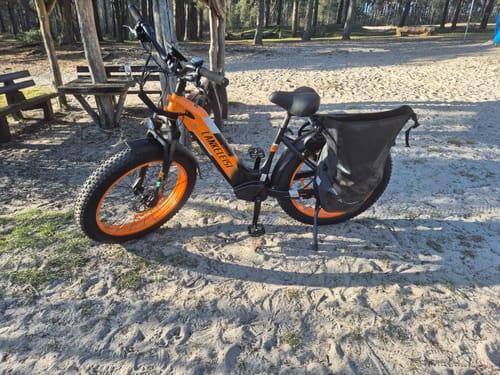 Customer photo review of Lankeleisi MG600 Plus 1000W 26" Fat Bike 960Wh All Terrain SUV E-Bike with Torque Sensor 48V 20Ah Battery