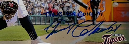 Customer photo review of Miguel Cabrera Autograph Signing