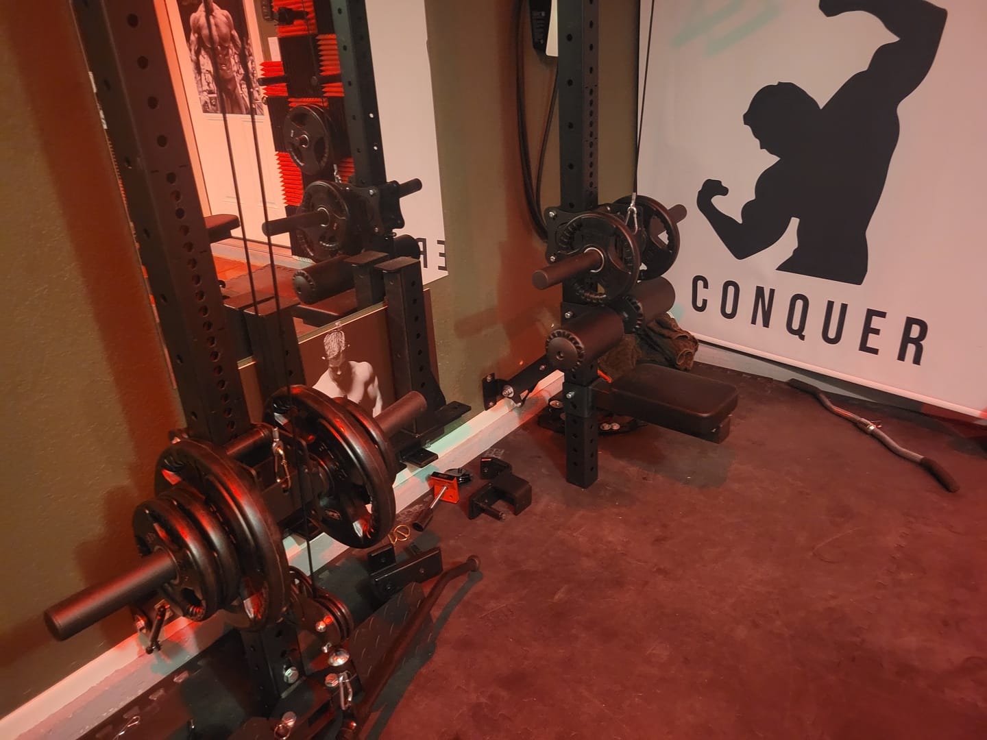 Customer photo review of Pulley System - Rows Collapsible Footplate