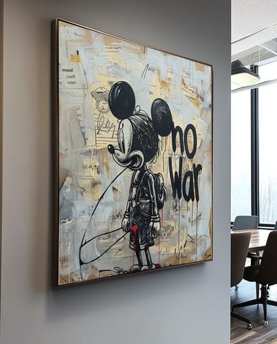 Customer review photo for Abstract Graffiti Art #GA086