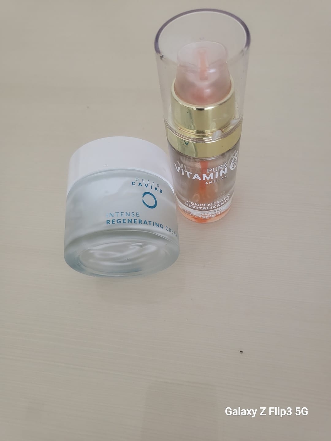 Customer photo review of Buy a Revitalizing Vitamin C Face Cream, Get a Free Vitamin C Serum