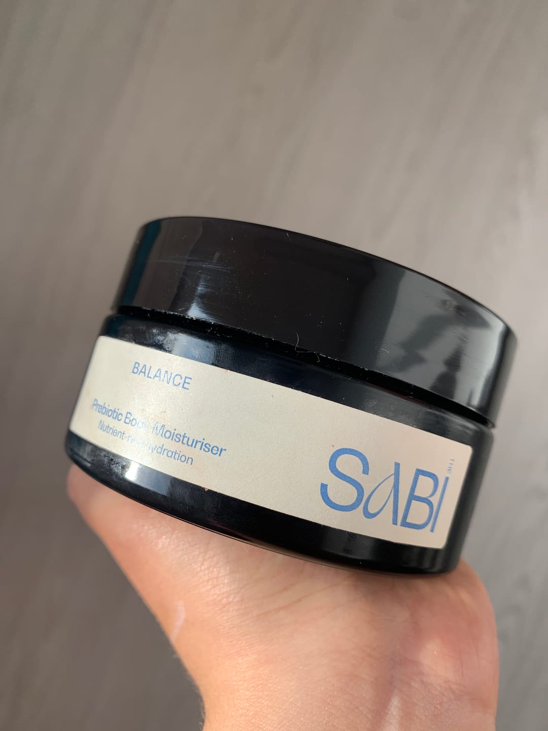 Customer photo review of Prebiotic Body & Face Cream
