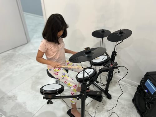 Customer photo review of Donner DED-80 4ドラム3シンバル 電子ドラム