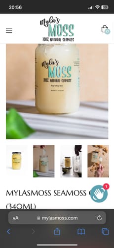 Customer photo review of MYLASMOSS SEAMOSS GEL (340ML)