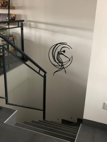 Customer photo review of Décoration Murale en Métal - L'Âme de la Danse