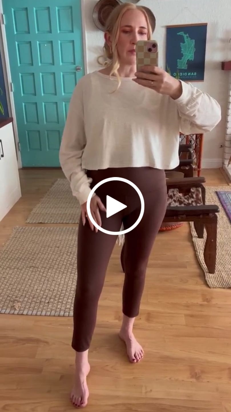 Customer video review of Tummy Control Leggings