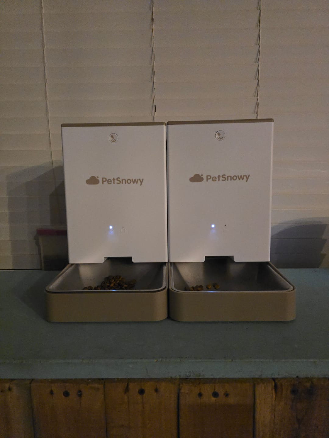 Customer photo review of Automatic Pet Feeder