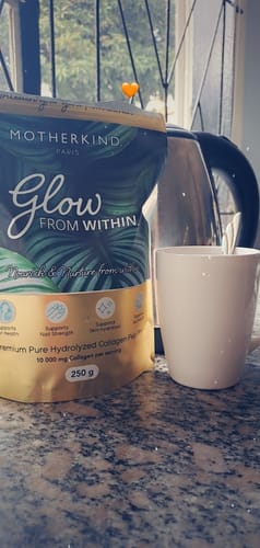 Customer photo review of Glow From Within Collagen Starter Kit