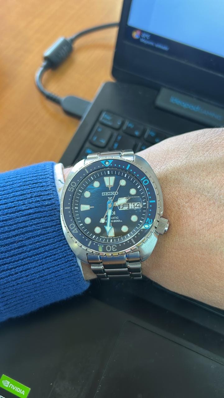 Customer photo review of Seiko Prospex PADI Special Edition SBDY125 King Turtle Made in Japan JDM