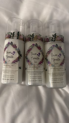 Customer photo review of Kit 3 Perfumes para cabello + Seda Termoprotectora GRATIS