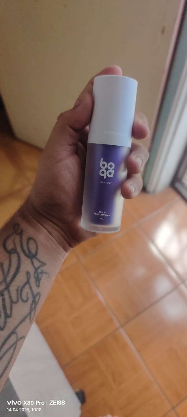Customer photo review of Serum Abrillantador Boqa®