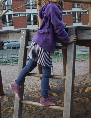 Customer photo review of Nähservice Kapuzenjacke Größe 98/104 bis 146/152