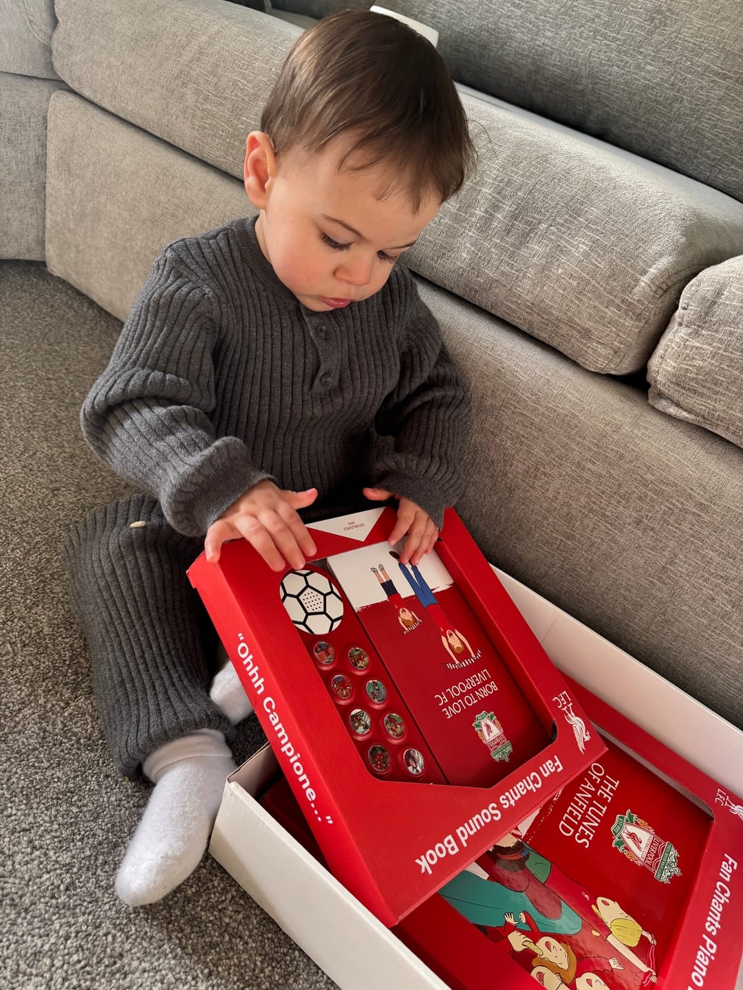 Customer photo review of LFC Fan Chants Sound Book
