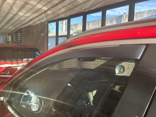 Customer photo review of In-Channel Window Visor Sun Rain Guard For Infiniti QX50 19-24
