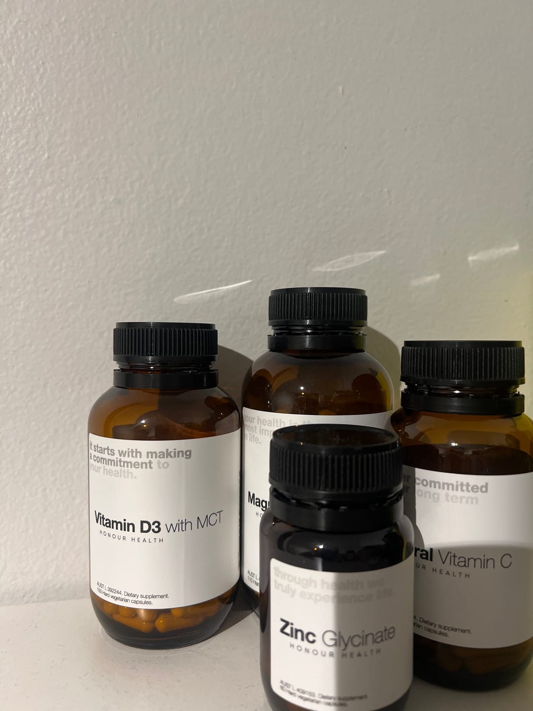 Customer photo review of Zinc Glycinate - 60 Capsules