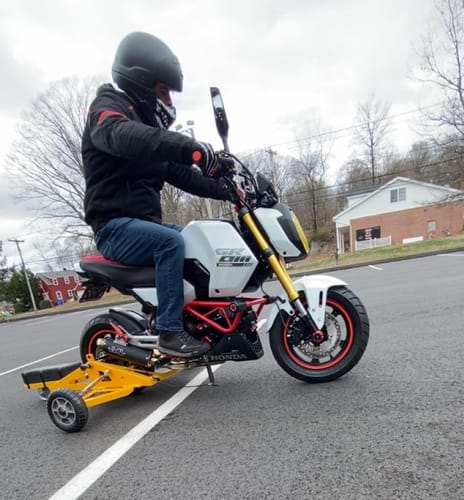 Customer photo review of MSX Wheelie Machine