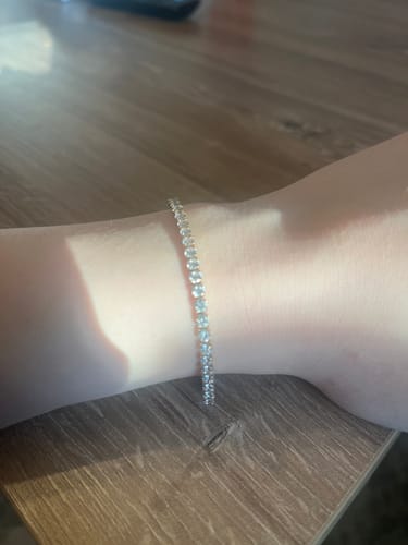 Kundenbewertung mit Foto zu Tennis Armband