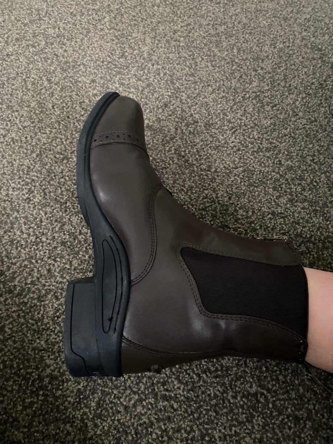 Customer photo review of Dublin Altitude Zip Boots