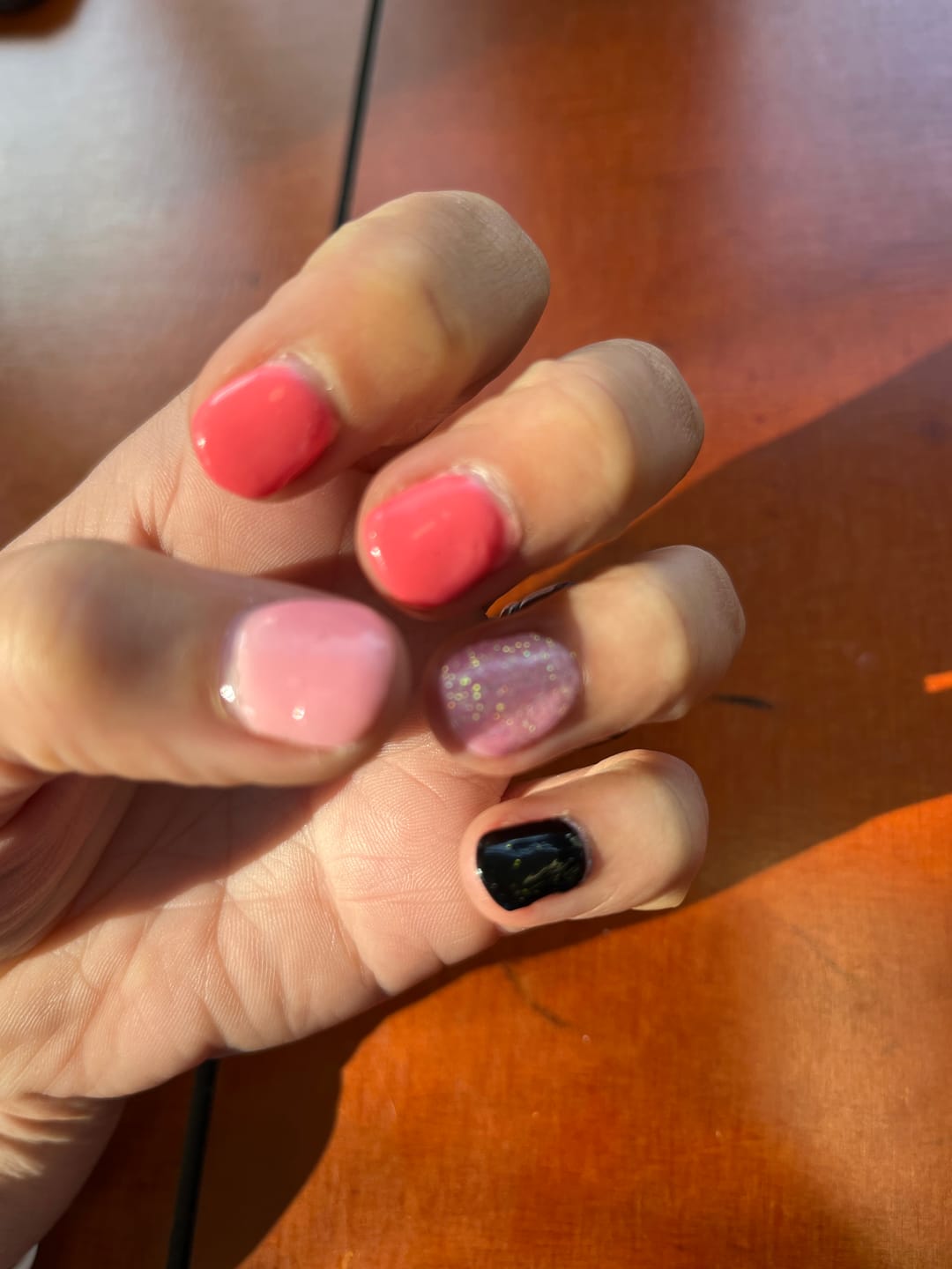 Customer photo review of Diamond White Dipping Powder