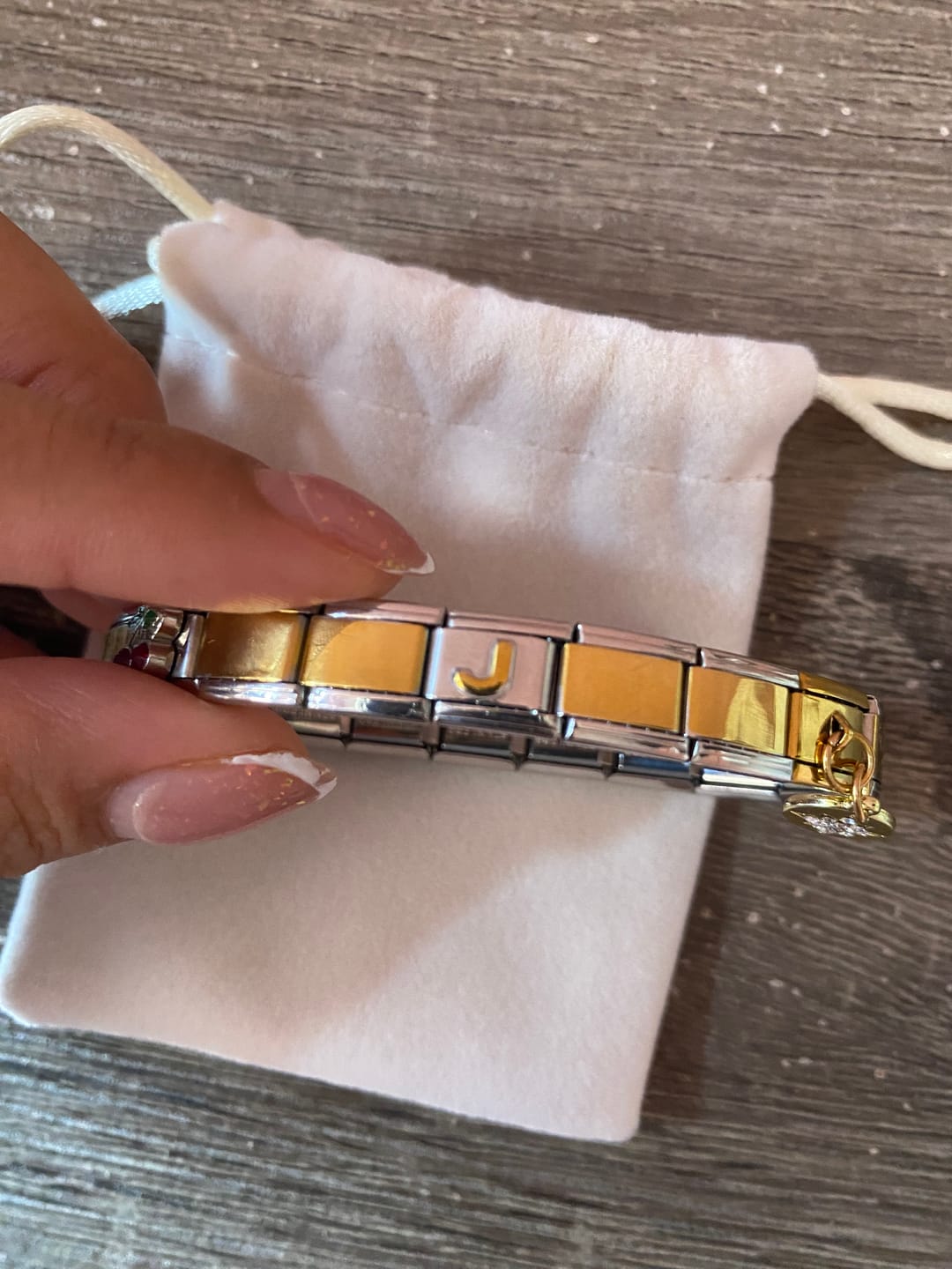 Customer photo review of IB Charm Letras