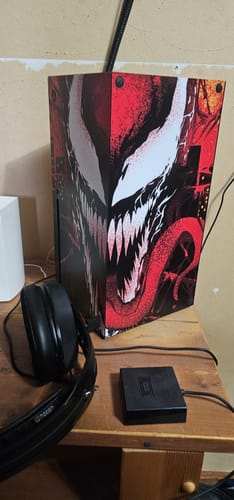 Customer photo review of Symbiote *LIMITED* - Xbox Series X Console Skin