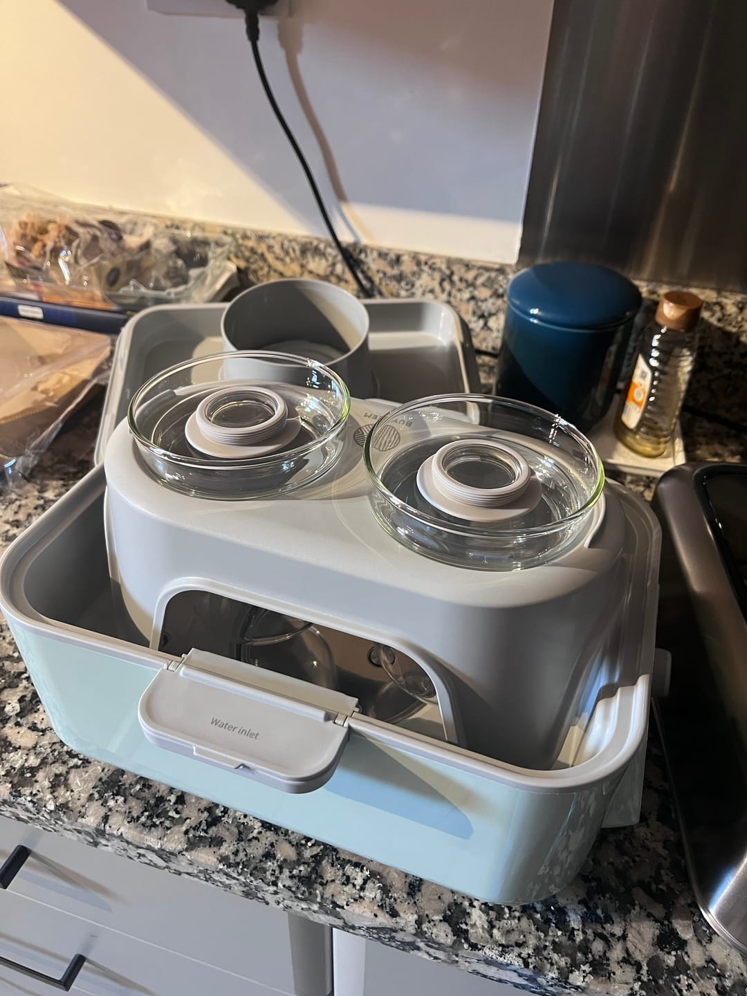 Customer photo review of BUYDEEM Food Steamer - Green BD-G564