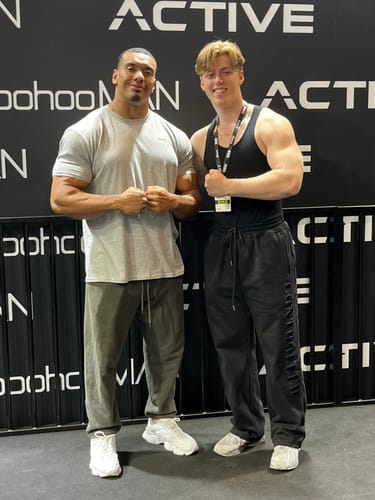 Customer photo review of Blackout Shadow Sweatpants