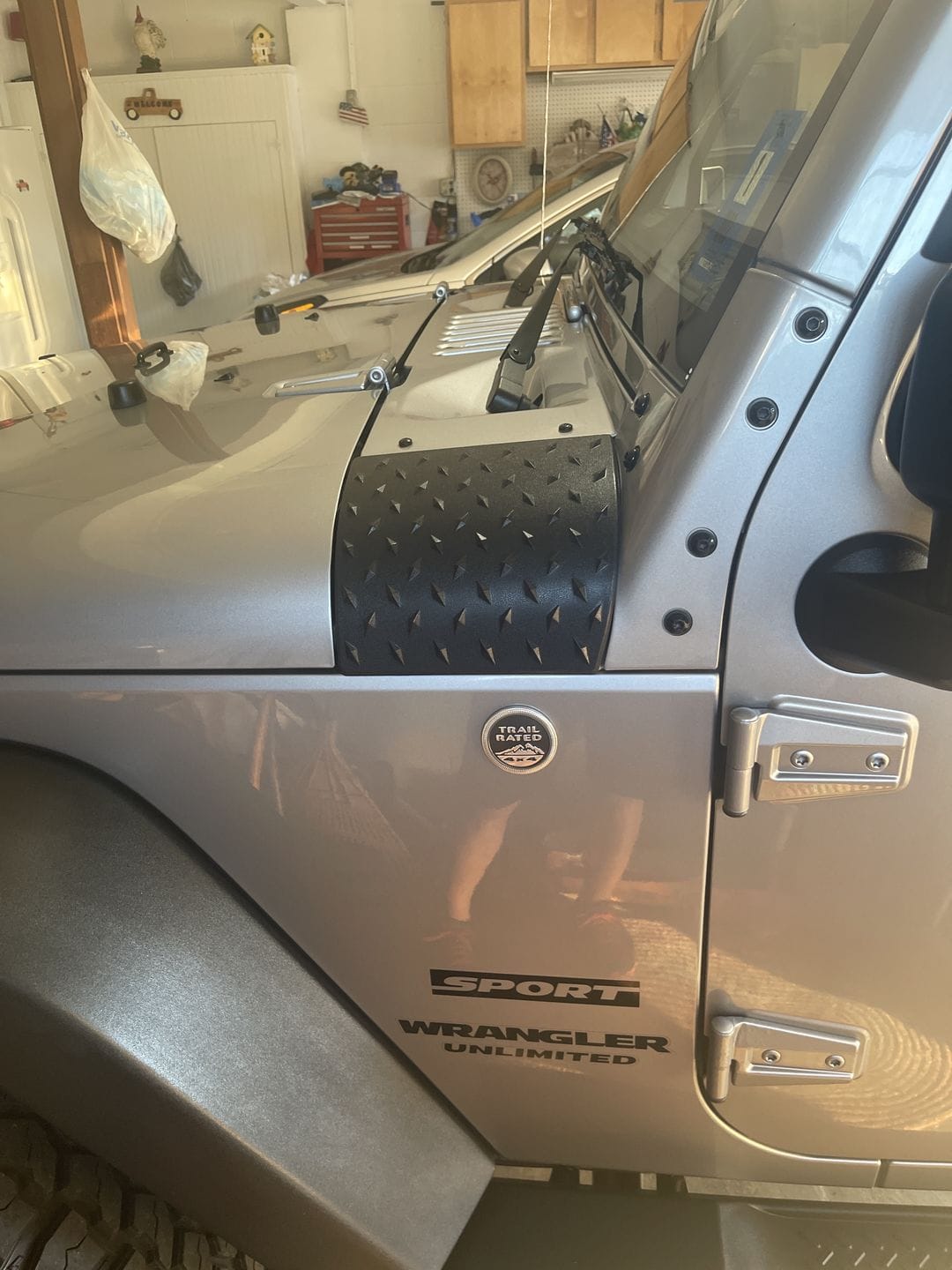 Customer photo review of Pointer Body Armors for 07-18 Jeep Wrangler JK/ JKU