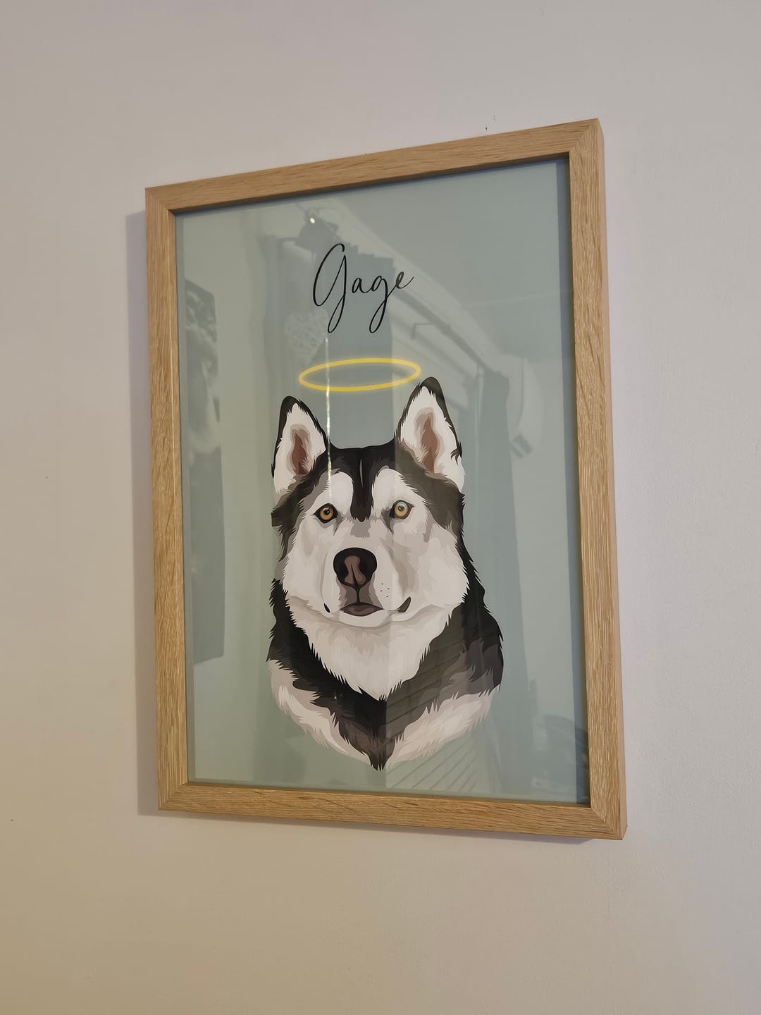 Customer photo review of Memorial Portrait