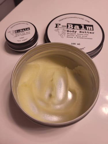 Customer photo review of F-Balm Whipped Body Butter 100ml (3.3oz)