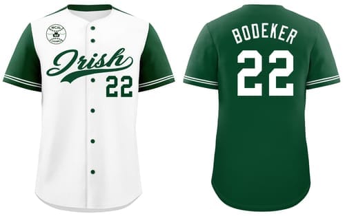 Customer photo review of Custom Red White-Black Gradient Fashion Authentic Baseball Jersey