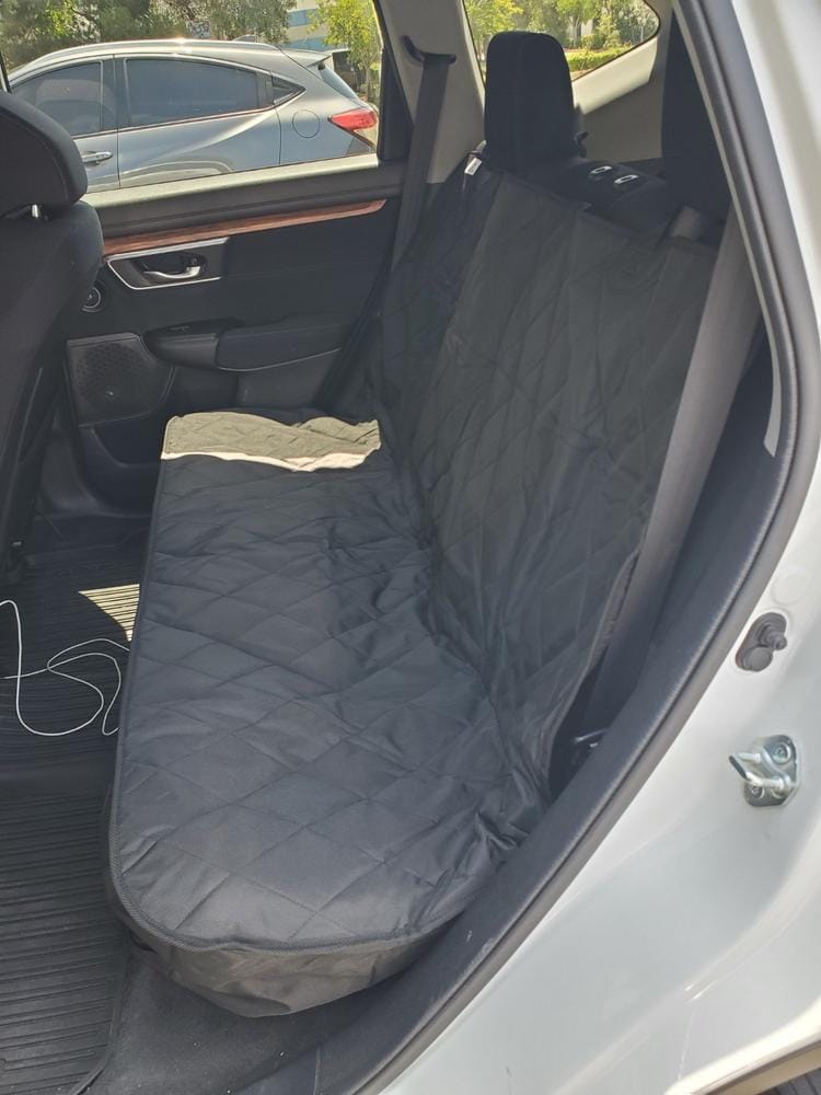 Customer photo review of Dog Rear Seat Cover - No Hammock