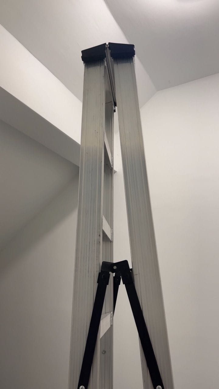 Customer photo review of 🔥NEW LAUNCH🔥Mr Ladder Home Use Aluminium Double Side Welded Ladder (9 Steps) AL-DWL60-9S ALUCLASS
