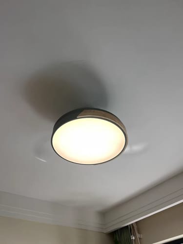 Customer photo review of WOW Scandi Low Profile Ceiling Fan Lamp-wow5077