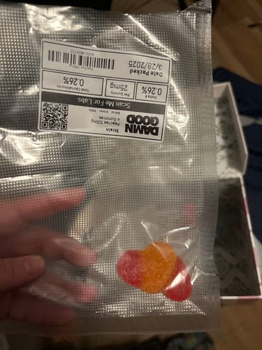 Customer photo review of Peaches