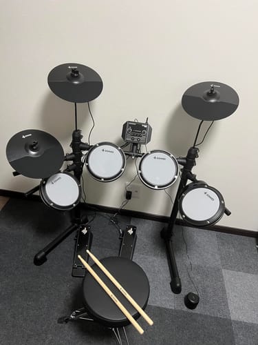 Customer photo review of Donner DED-80 4ドラム3シンバル 電子ドラム