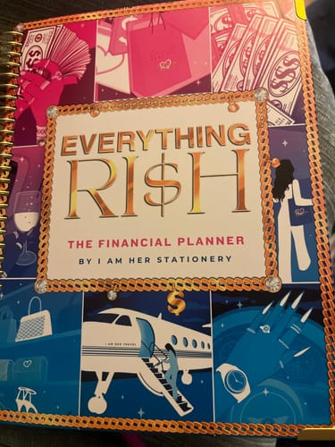 Customer photo review of Everything Ri$h: The Financial Planner | Luxury